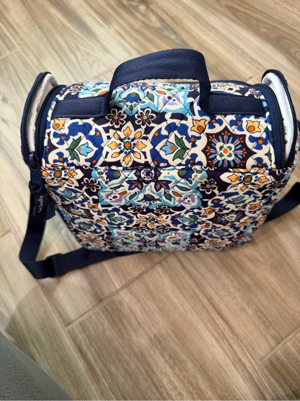 Quilted Navy Floral Vera Bradley